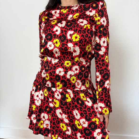 The kooples wild blossom mini dress - Picture 8 of 9